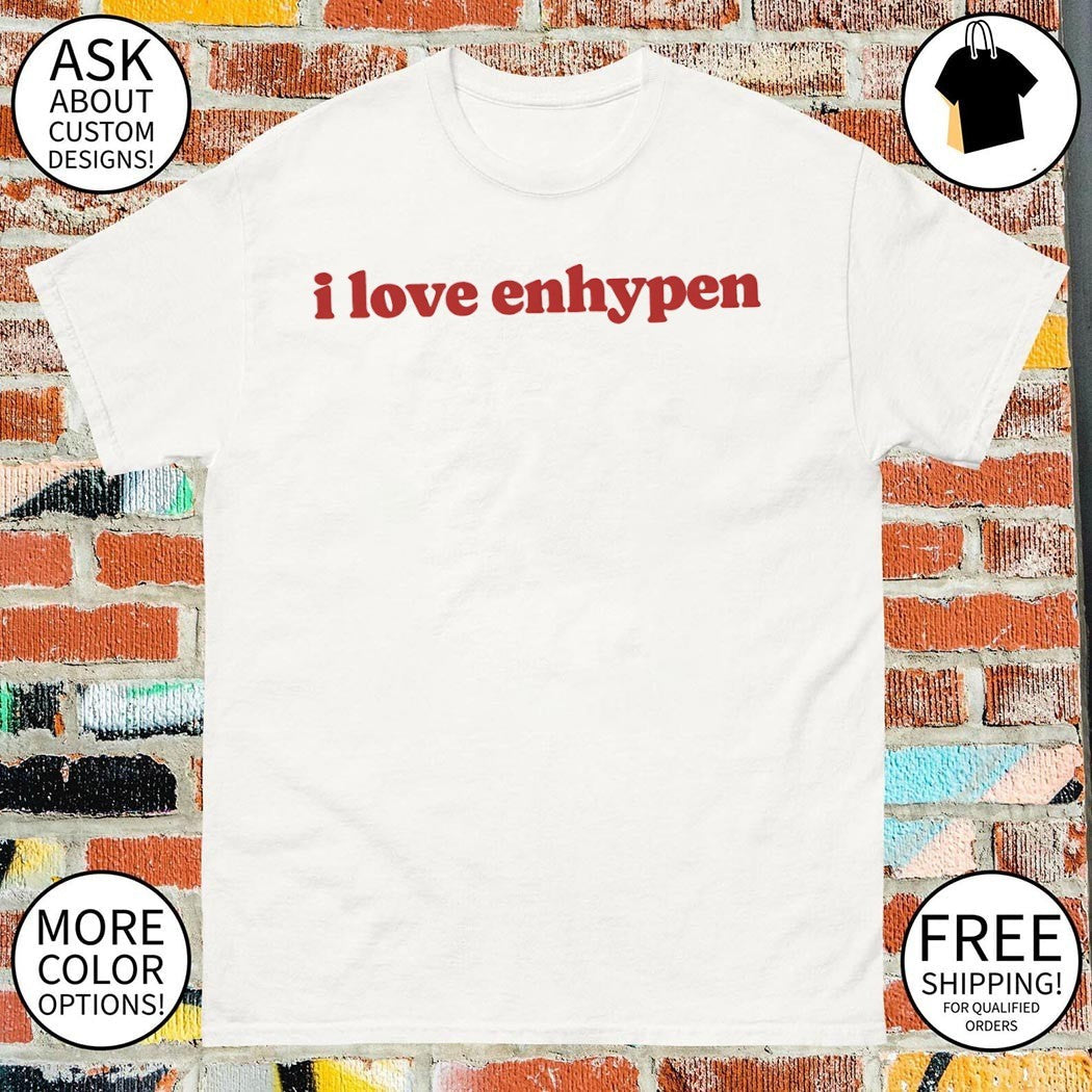 K-pop boy group I love enhypen - Adult & Kids T-Shirts, Sweatshirts & Hoodies apparel design preview 1