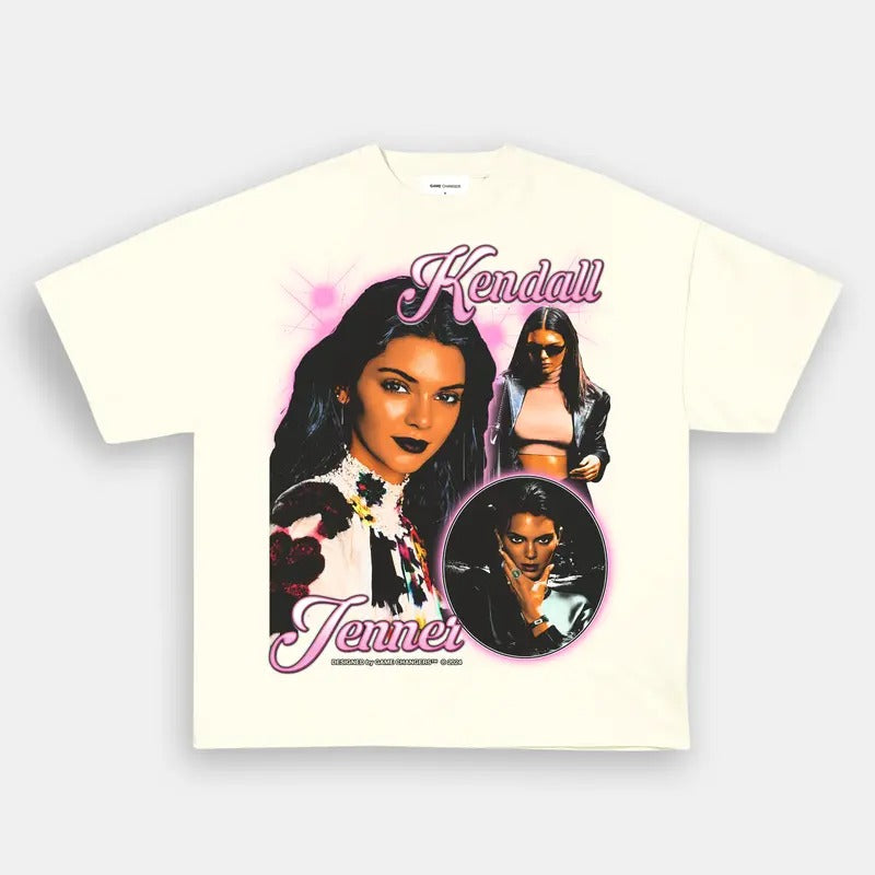 KENDALL JENNER V2 Trending Movie Vintage 90s Fans Him - Adult & Kids T-Shirts, Sweatshirts & Hoodies apparel design preview 1