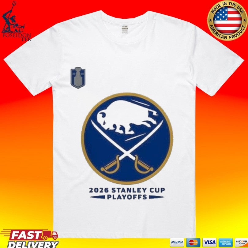 Buffalo Sabres 2026 Stanley Cup Playoffs - Adult & Kids T-Shirts, Sweatshirts & Hoodies apparel design preview 1