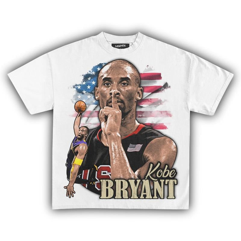 KOBE SHHH Vintage Sport Fan - Adult & Kids T-Shirts, Sweatshirts & Hoodies apparel design preview 1