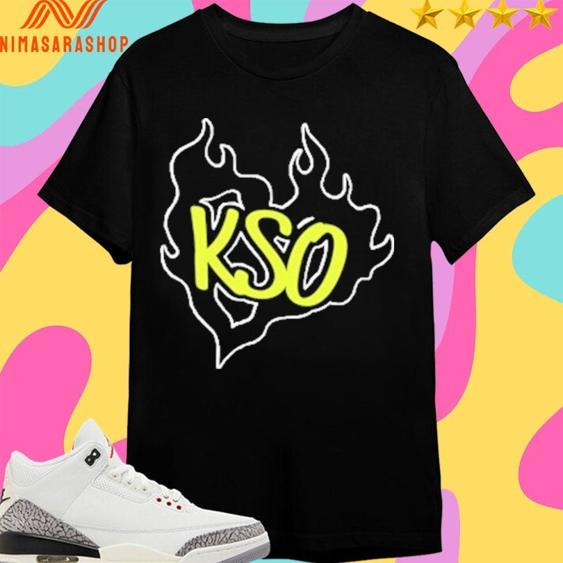 KSO Heart Fire - Adult & Kids T-Shirts, Sweatshirts & Hoodies apparel design preview 1