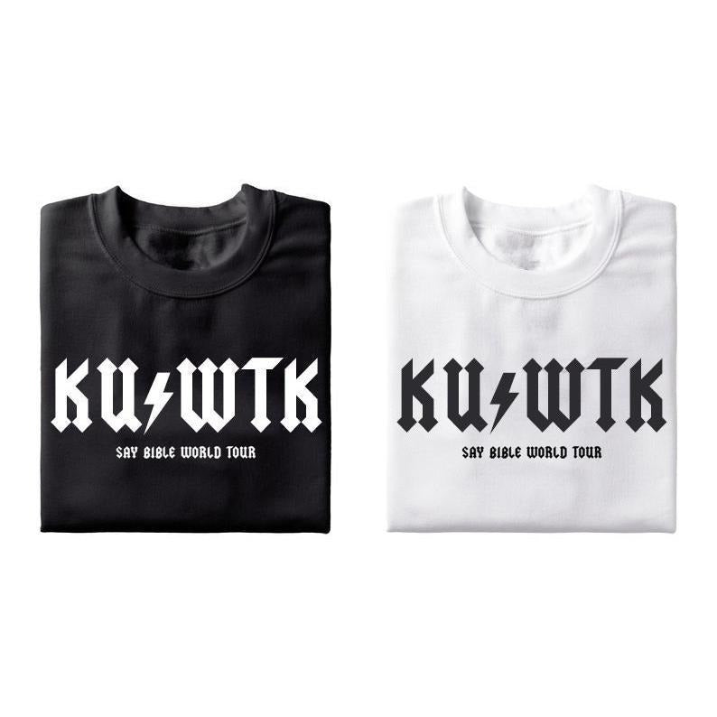KUWTK Say Bible World Tour - Adult & Kids T-Shirts, Sweatshirts & Hoodies apparel design preview 1