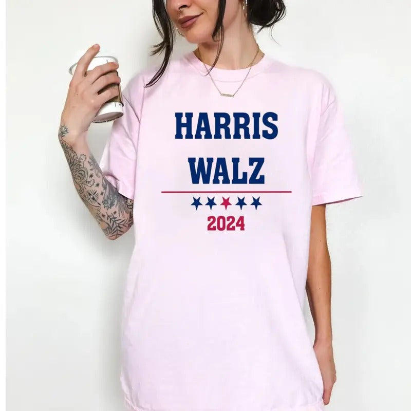 Ka3ala Harris Tim Walz 2024 Democrat Vp Vice - Adult & Kids T-Shirts, Sweatshirts & Hoodies apparel design preview 1