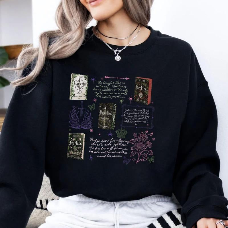 Kai Azer I Love You Powerless Bookish Booktok - Adult & Kids T-Shirts, Sweatshirts & Hoodies apparel design preview 1