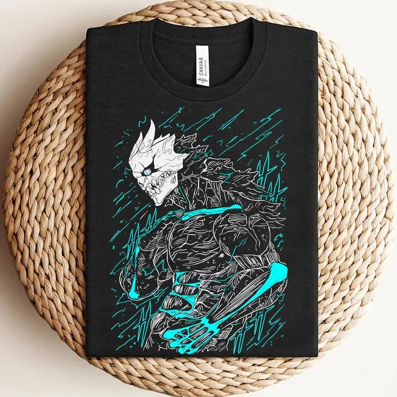 Kaiju No 8 Anime Kafka Hibino Clothes Manga - Adult & Kids T-Shirts, Sweatshirts & Hoodies apparel design preview 1