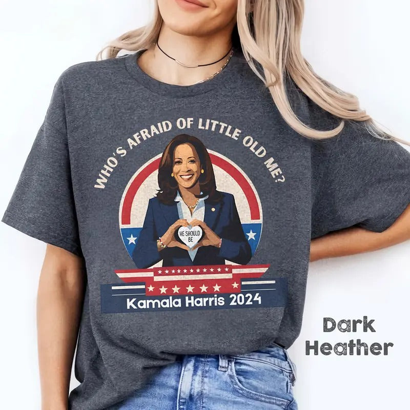 Kamala Harris 2024 WAOLOM Tortured Poets Madam - Adult & Kids T-Shirts, Sweatshirts & Hoodies apparel design preview 1