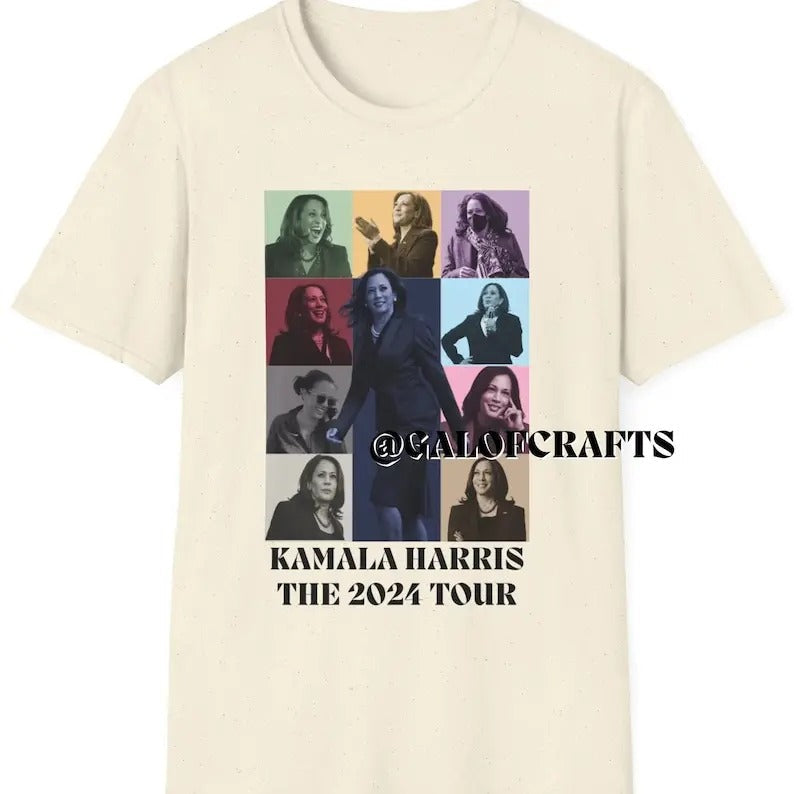 Kamala Harris Eras Tour 202 4 Election Political - Adult & Kids T-Shirts, Sweatshirts & Hoodies apparel design preview 1