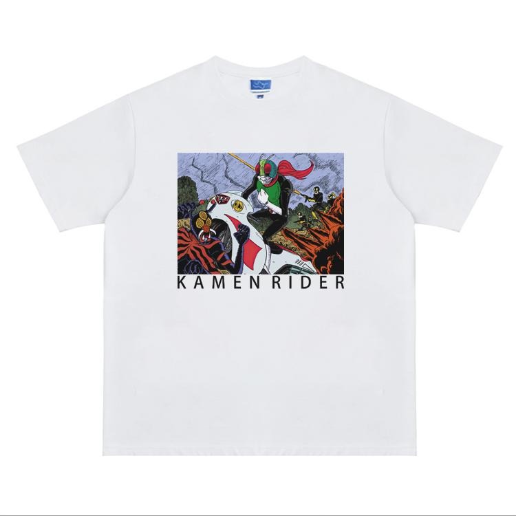 Kamen Rider "Showa Ukiyo E" Heavyweight Vintage 100% - Adult & Kids T-Shirts, Sweatshirts & Hoodies apparel design preview 1