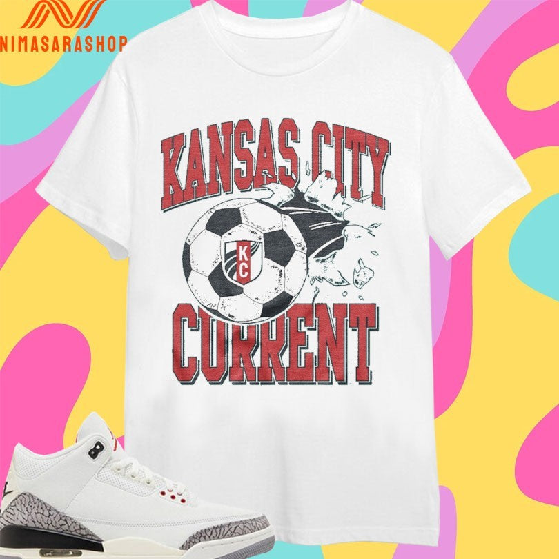 Kansas City Current Soccer Slam Teal - Adult & Kids T-Shirts, Sweatshirts & Hoodies apparel design preview 1