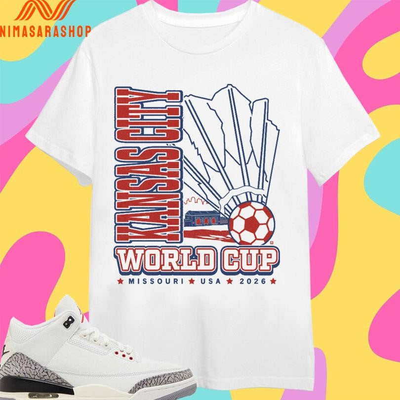 Kansas City World Cup Missouri USA 2026 Shuttlecock - Adult & Kids T-Shirts, Sweatshirts & Hoodies apparel design preview 1