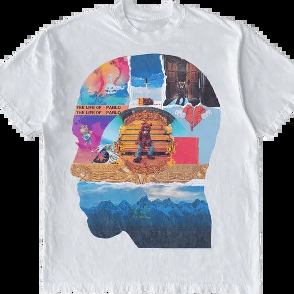 Kanye Head Album Vintage 100% Cotton Menswear Soft - Adult & Kids T-Shirts, Sweatshirts & Hoodies apparel design preview 1