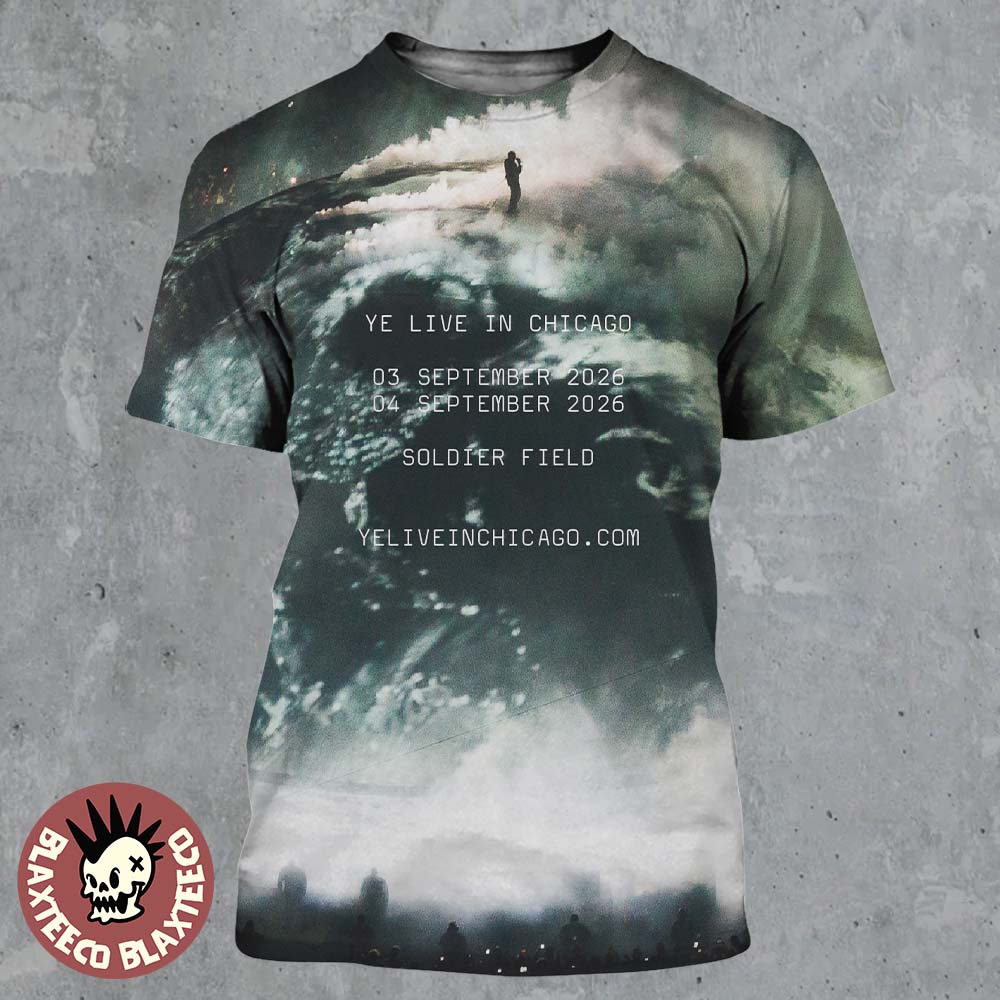 Kanye West Ye Live In Chicago On 3 And 4 September - Adult & Kids T-Shirts, Sweatshirts & Hoodies apparel design preview 1
