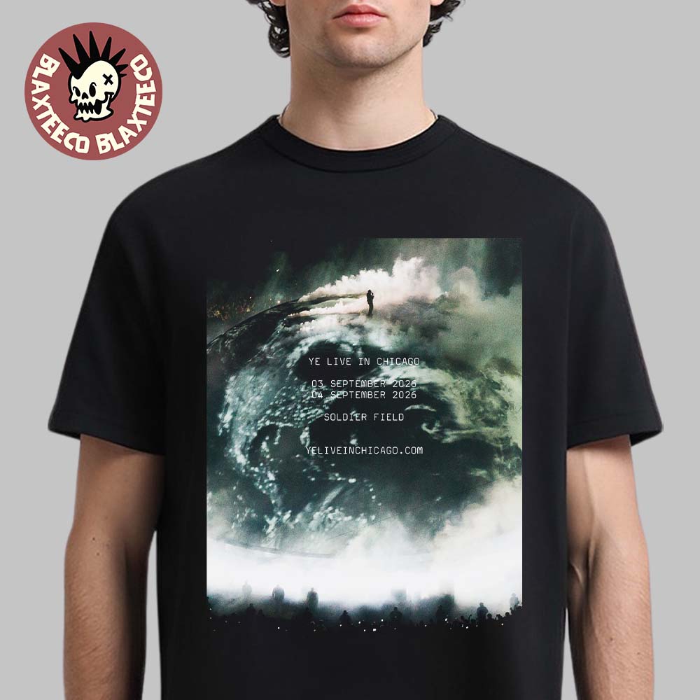 Kanye West Ye Live In Chicago On 3 And 4 September - Adult & Kids T-Shirts, Sweatshirts & Hoodies apparel design preview 1