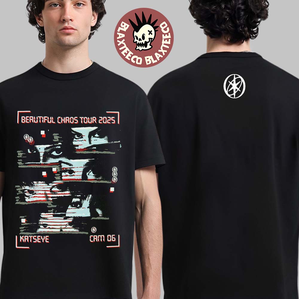 Katseye Beautiful Chaos Tour 2025 Merch Collection - Adult & Kids T-Shirts, Sweatshirts & Hoodies apparel design preview 1