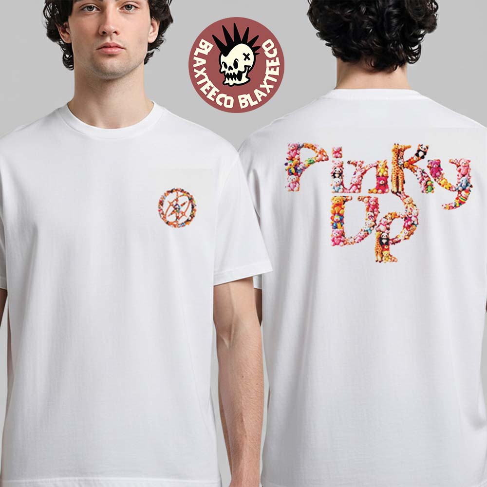 Katseye Pinky Up Merch Plush Toy Logo - Adult & Kids T-Shirts, Sweatshirts & Hoodies apparel design preview 1