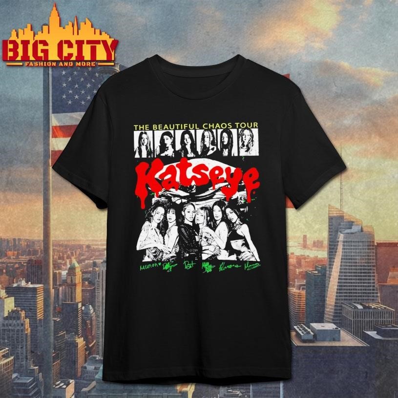 Katseye The Beautiful Tour - Adult & Kids T-Shirts, Sweatshirts & Hoodies apparel design preview 1