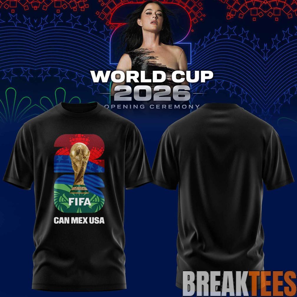 Katy Perry x World Cup 2026 - Adult & Kids T-Shirts, Sweatshirts & Hoodies apparel design preview 1