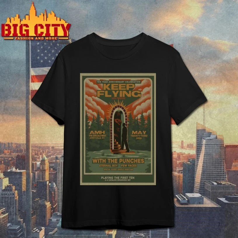 Keep Flying Tour Amityville NY On May 23 2026 Poster - Adult & Kids T-Shirts, Sweatshirts & Hoodies apparel design preview 1