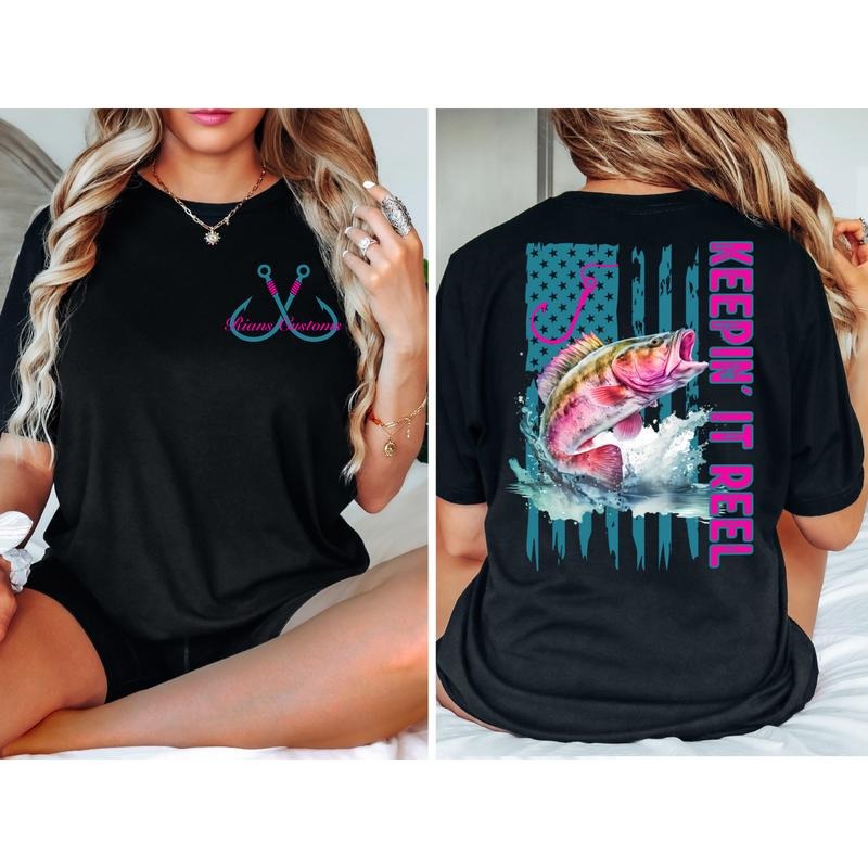 Keepin Reel Casual Cotton Comfort Soft - Adult & Kids T-Shirts, Sweatshirts & Hoodies apparel design preview 1
