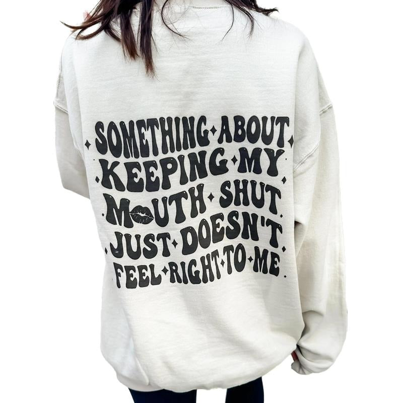Keeping My Mouth Shut - Adult & Kids T-Shirts, Sweatshirts & Hoodies apparel design preview 1
