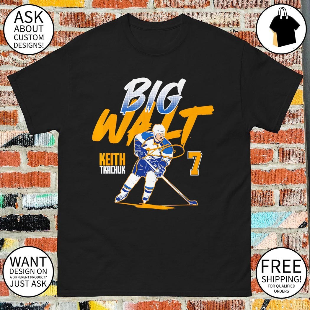 Keith Tkachuk Big Walt St. Louis Blues Hockey NHL - Adult & Kids T-Shirts, Sweatshirts & Hoodies apparel design preview 1