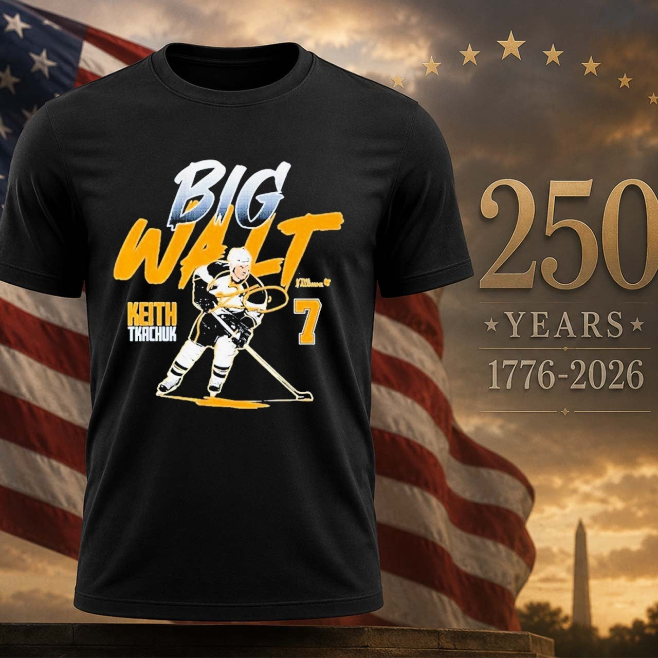 Keith Tkachuk Big Walt - Adult & Kids T-Shirts, Sweatshirts & Hoodies apparel design preview 1