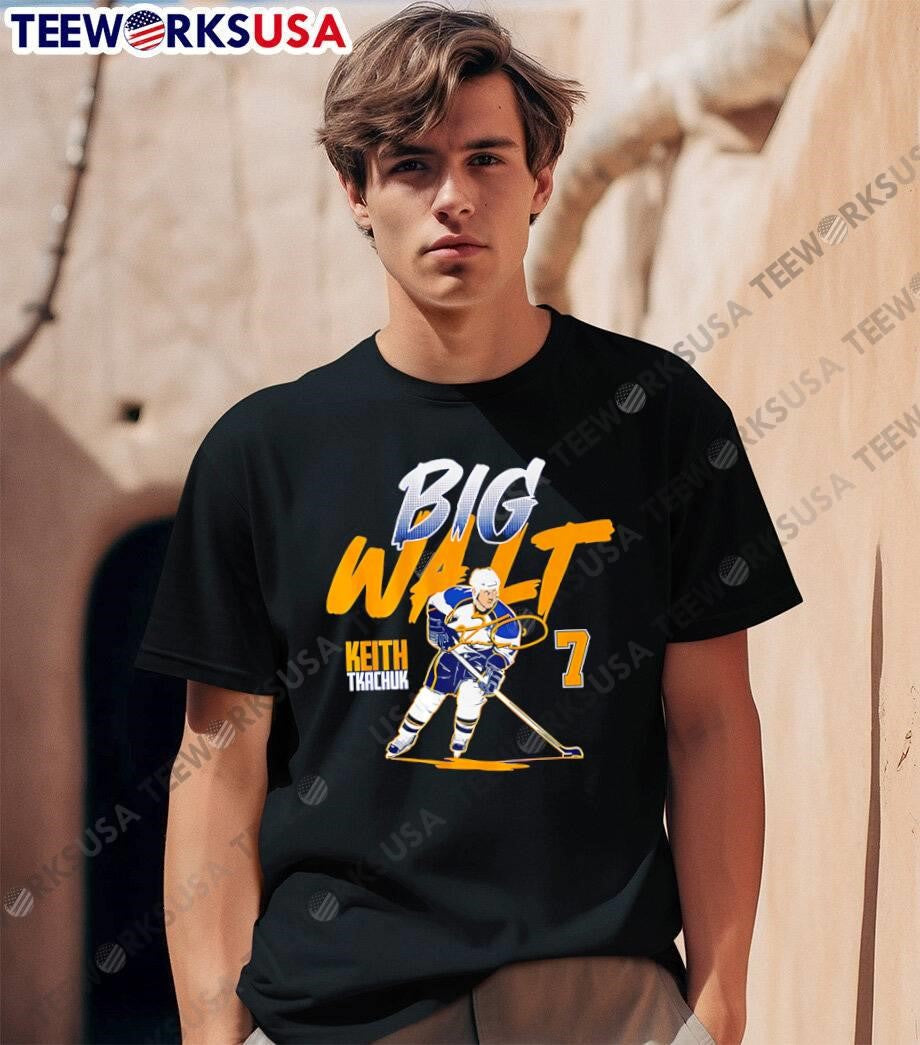 Keith Tkachuk Signature Big Walt Hockey Player St - Adult & Kids T-Shirts, Sweatshirts & Hoodies apparel design preview 1
