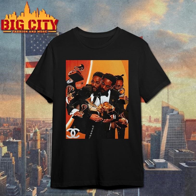 Kendrick Lamar 5 Grammys A Night - Adult & Kids T-Shirts, Sweatshirts & Hoodies apparel design preview 1