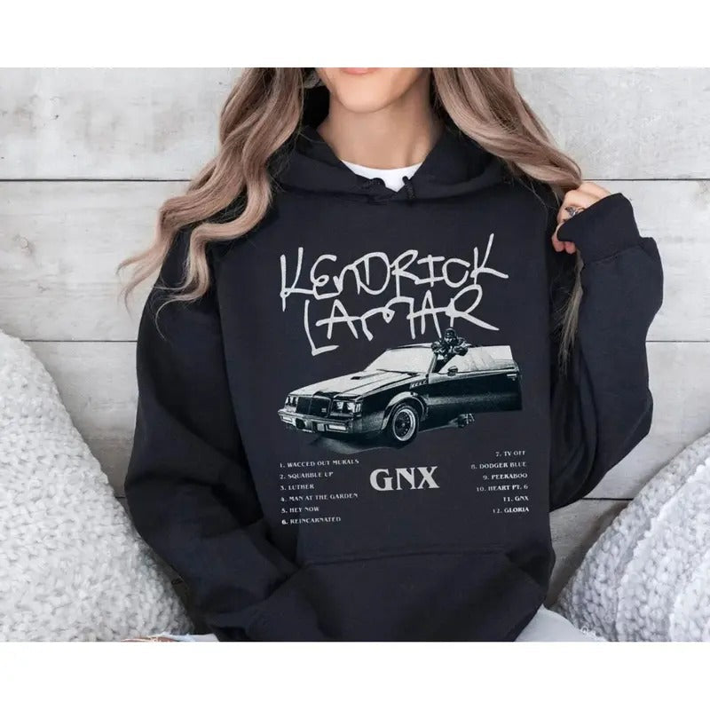Kendrick Lamar Gnx Mustard Tv Off Lyrics - Adult & Kids T-Shirts, Sweatshirts & Hoodies apparel design preview 1