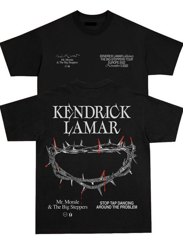 Kendrick Lamar Hiphop 2 Side - Adult & Kids T-Shirts, Sweatshirts & Hoodies apparel design preview 1