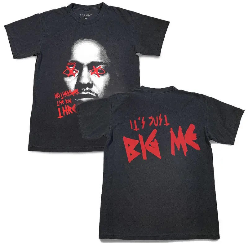 Kendrick Lamar 'S Just Big Me Vintage Rap Hip Hop - Adult & Kids T-Shirts, Sweatshirts & Hoodies apparel design preview 1