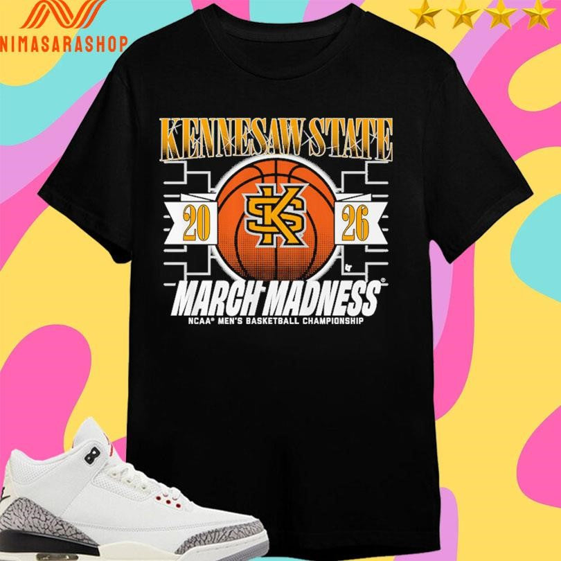 Kennesaw State Owls Mbb 2026 March Madness Ncaa - Adult & Kids T-Shirts, Sweatshirts & Hoodies apparel design preview 1
