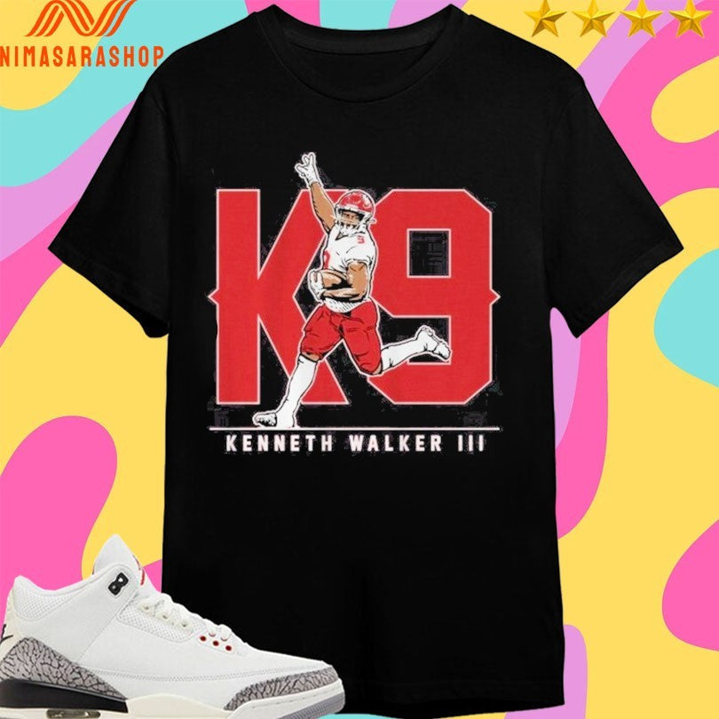 Kenneth Walker III K9 Kc - Adult & Kids T-Shirts, Sweatshirts & Hoodies apparel design preview 1
