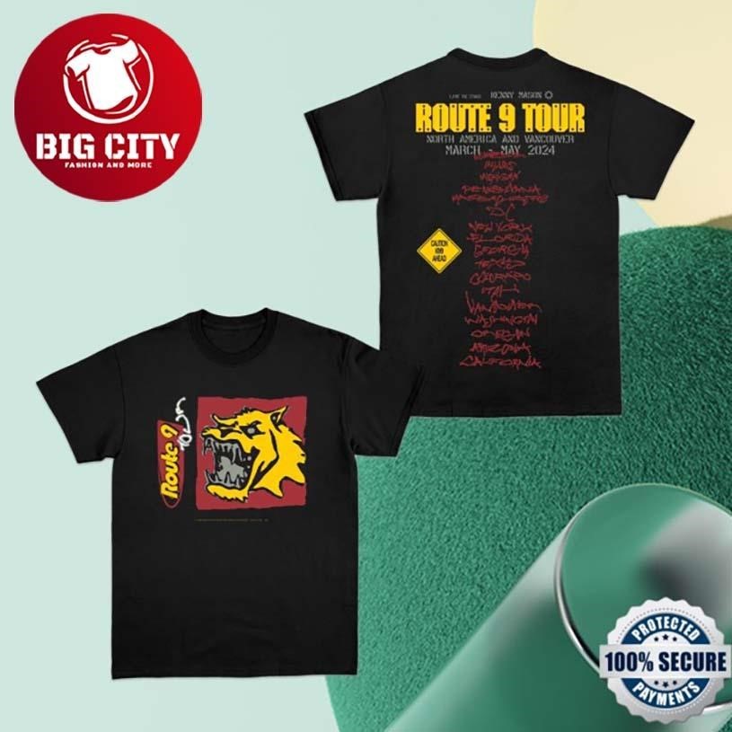 Kenny Mason Station R9 Tour Two Sided - Adult & Kids T-Shirts, Sweatshirts & Hoodies apparel design preview 1