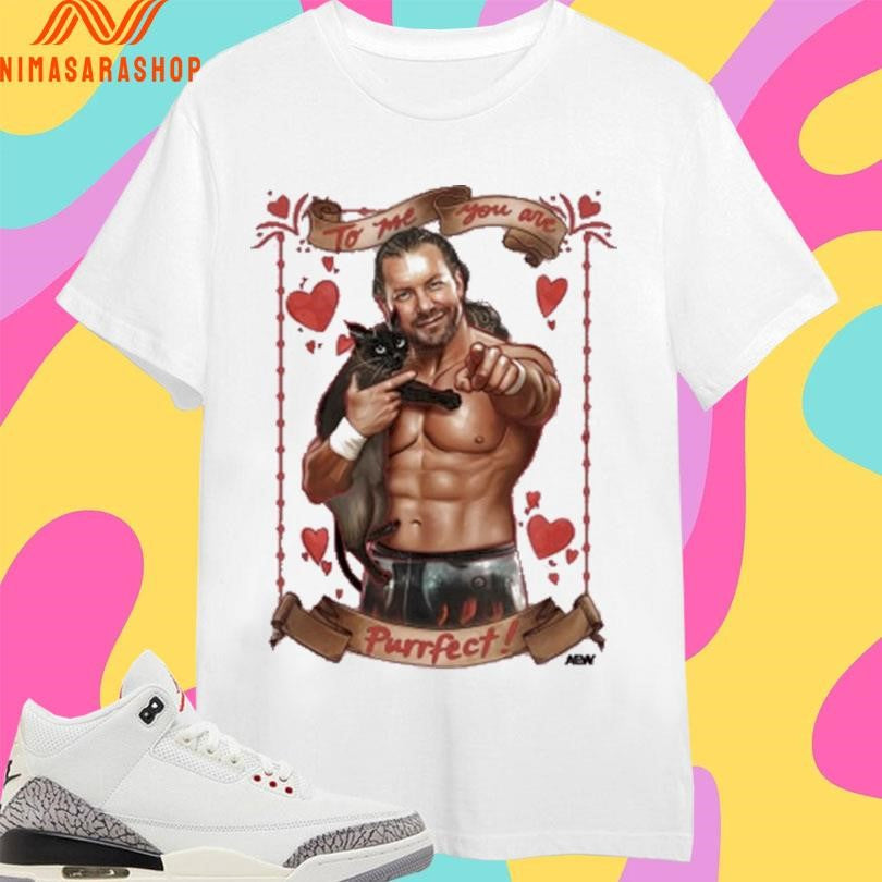 Kenny Omega To Me You Are Purrfect - Adult & Kids T-Shirts, Sweatshirts & Hoodies apparel design preview 1