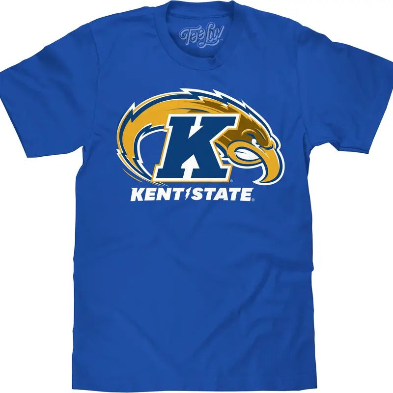 Kent State University Flash Golden Eagle Royal Blue - Adult & Kids T-Shirts, Sweatshirts & Hoodies apparel design preview 1