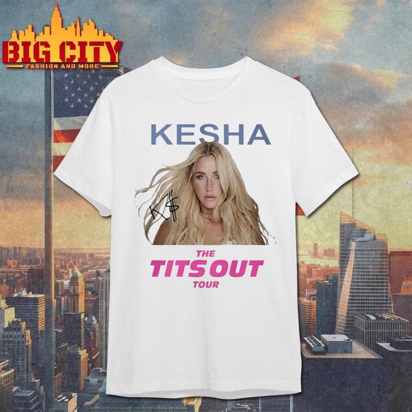 Kesha The Tits Out Tour 2026 - Adult & Kids T-Shirts, Sweatshirts & Hoodies apparel design preview 1