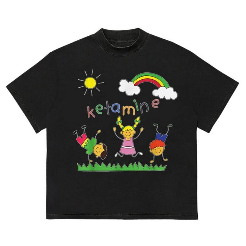Ketamine Meme Dancing Dank Humor Funny Casual - Adult & Kids T-Shirts, Sweatshirts & Hoodies apparel design preview 1