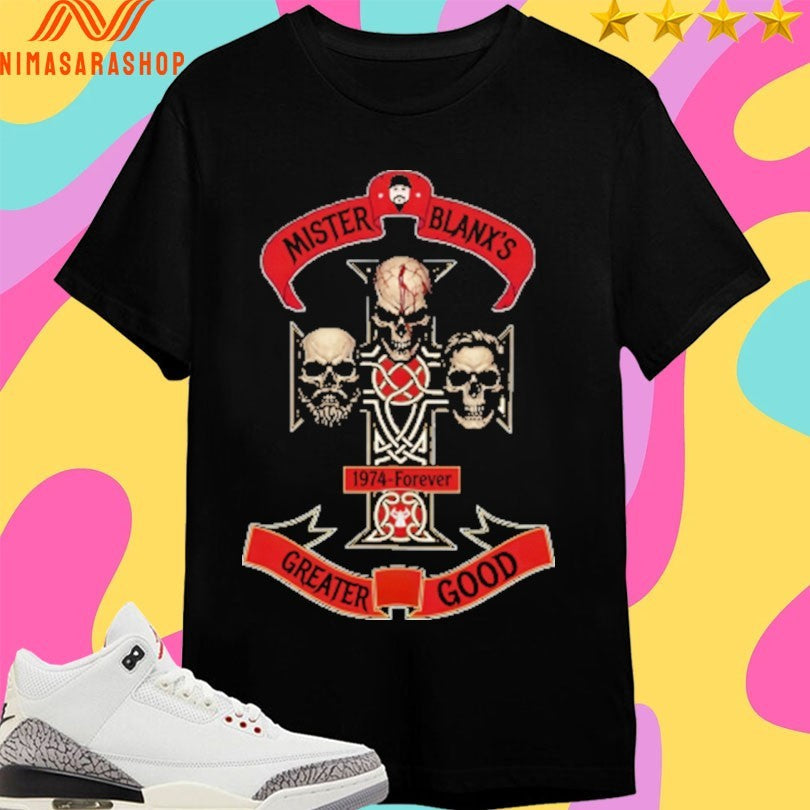 Kevin Brooks Mister Blanx’s 1974 Forever - Adult & Kids T-Shirts, Sweatshirts & Hoodies apparel design preview 1