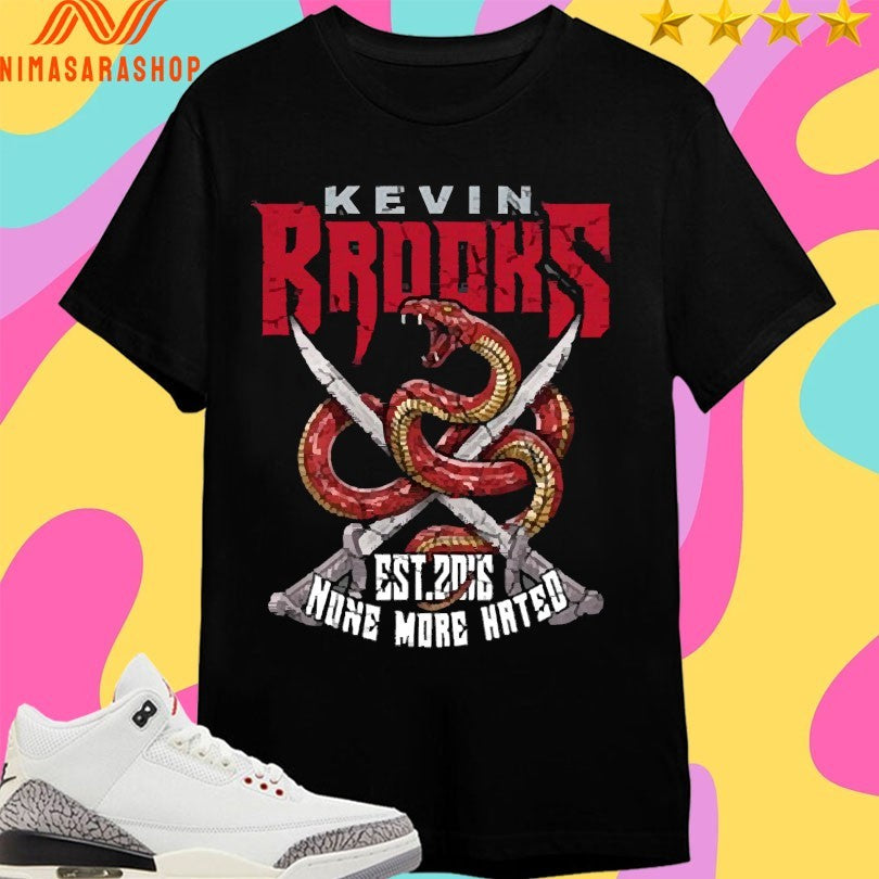 Kevin Brooks None More Hated Est 2016 - Adult & Kids T-Shirts, Sweatshirts & Hoodies apparel design preview 1