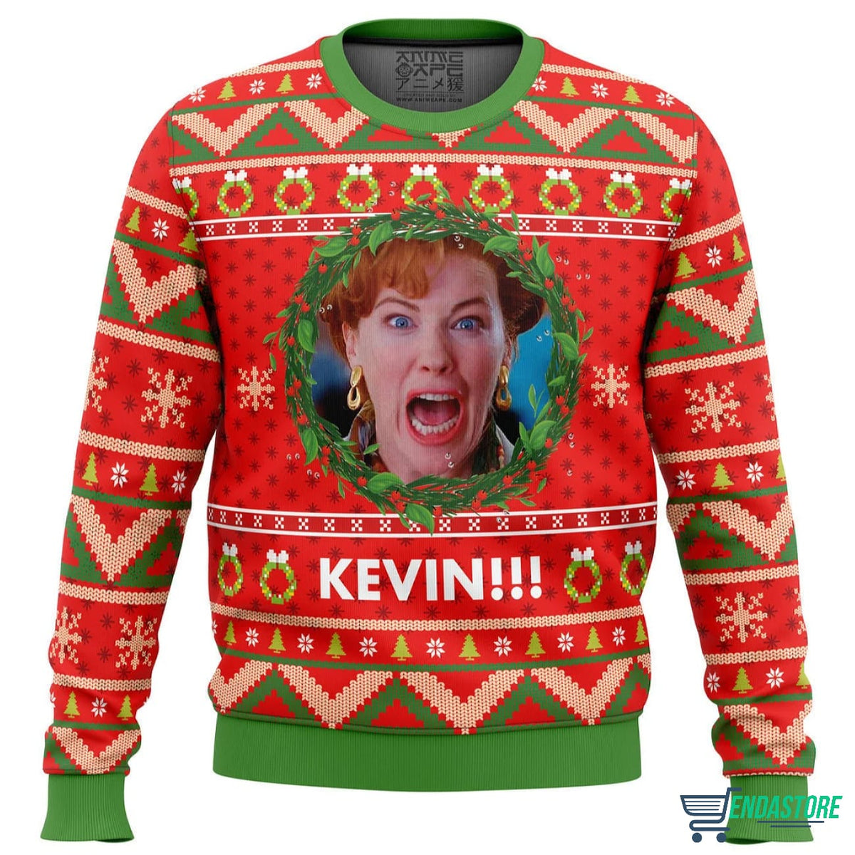 Kevin Home Alone 3D Ugly Christmas Sweater - Holiday Gift product image