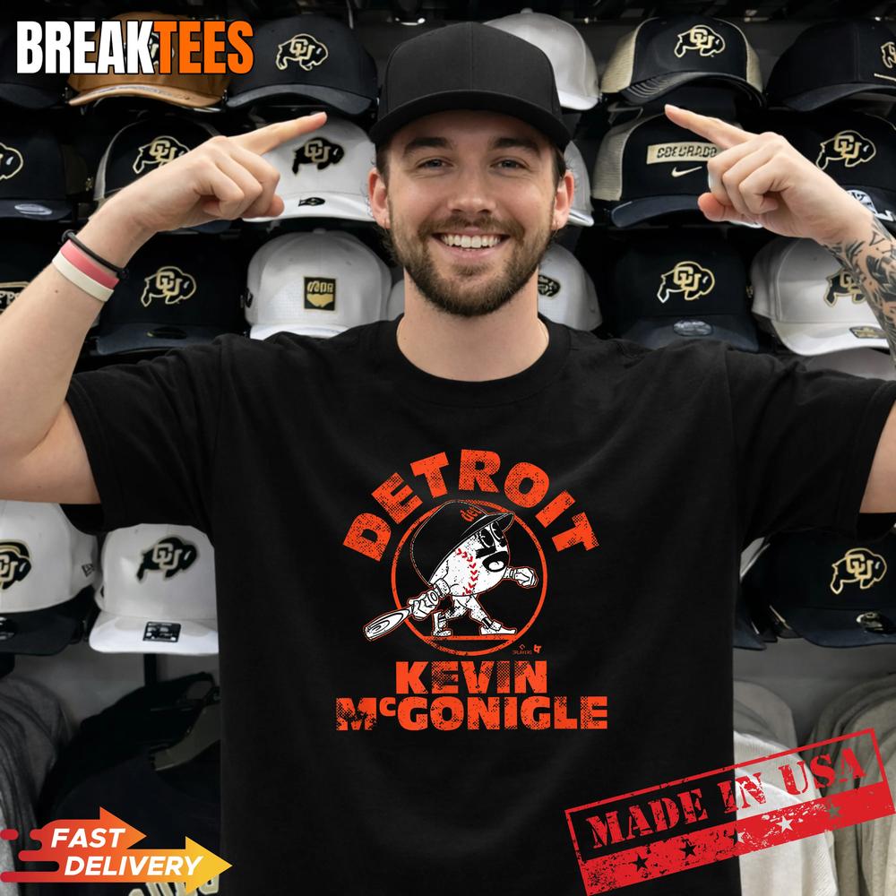 Kevin McGonigle Baseball Buddies Detroit - Adult & Kids T-Shirts, Sweatshirts & Hoodies apparel design preview 1