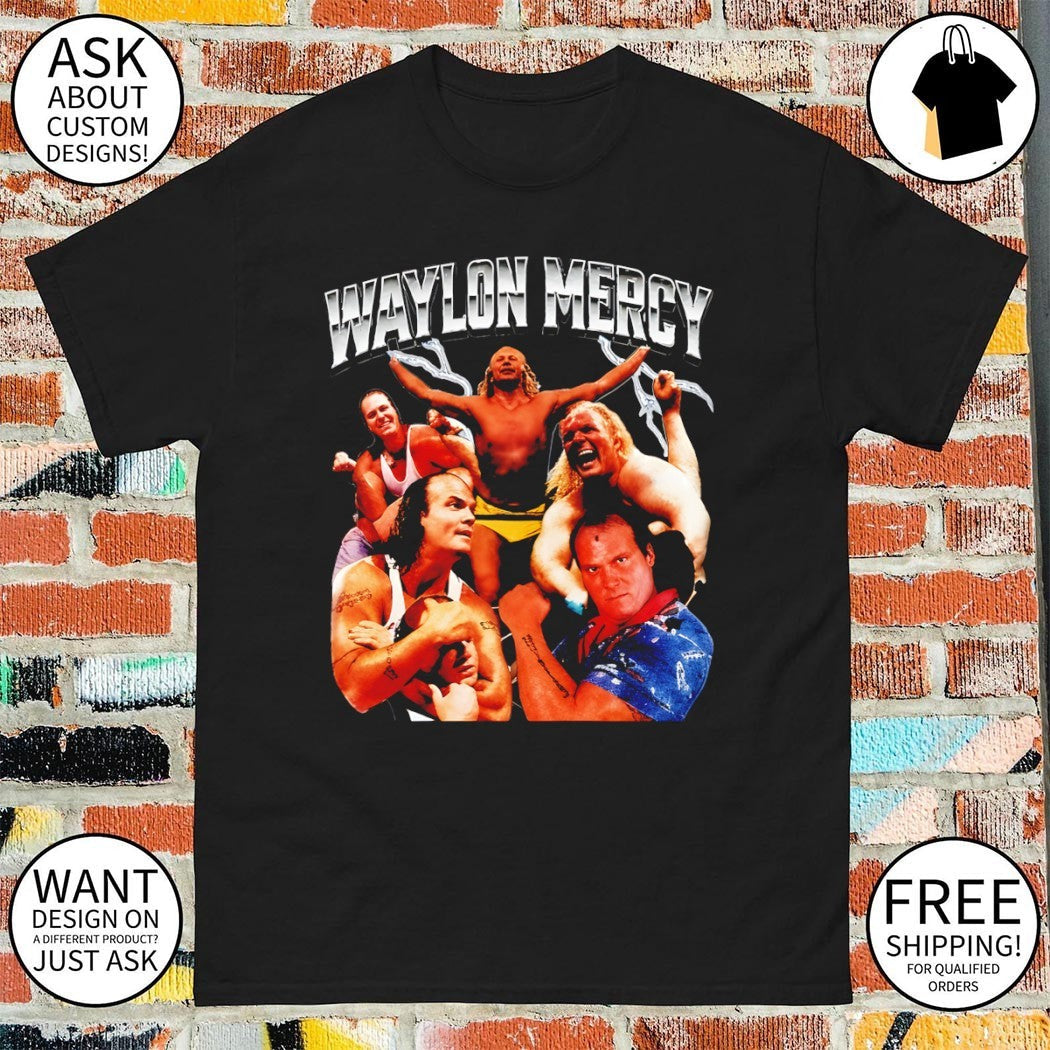 Kevin Owens Waylon Mercy graphic vintage - Adult & Kids T-Shirts, Sweatshirts & Hoodies apparel design preview 1
