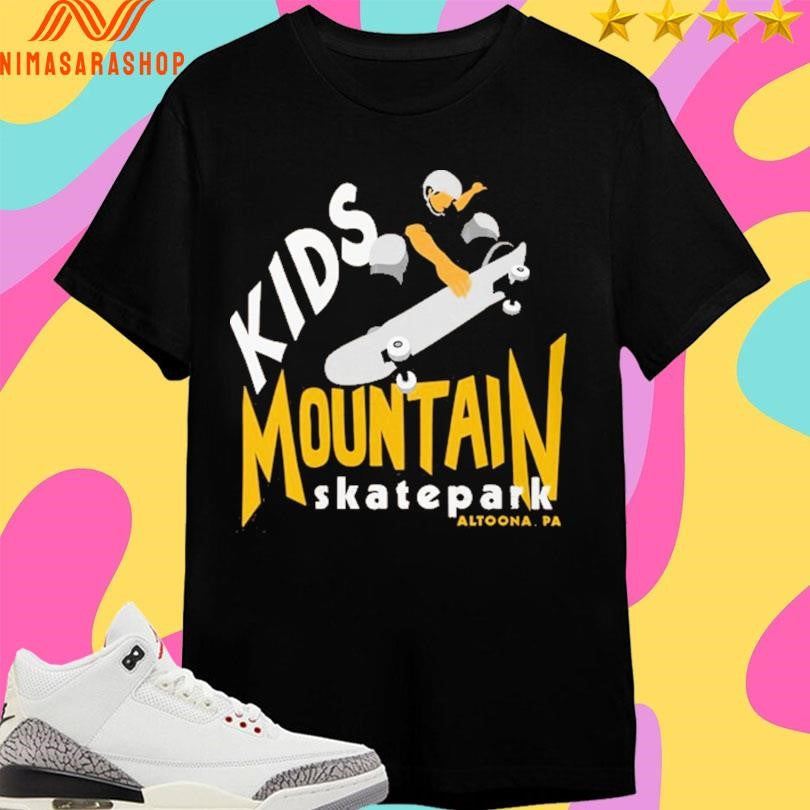 Kids Mountain Skatepark Altoona Pa - Adult & Kids T-Shirts, Sweatshirts & Hoodies apparel design preview 1