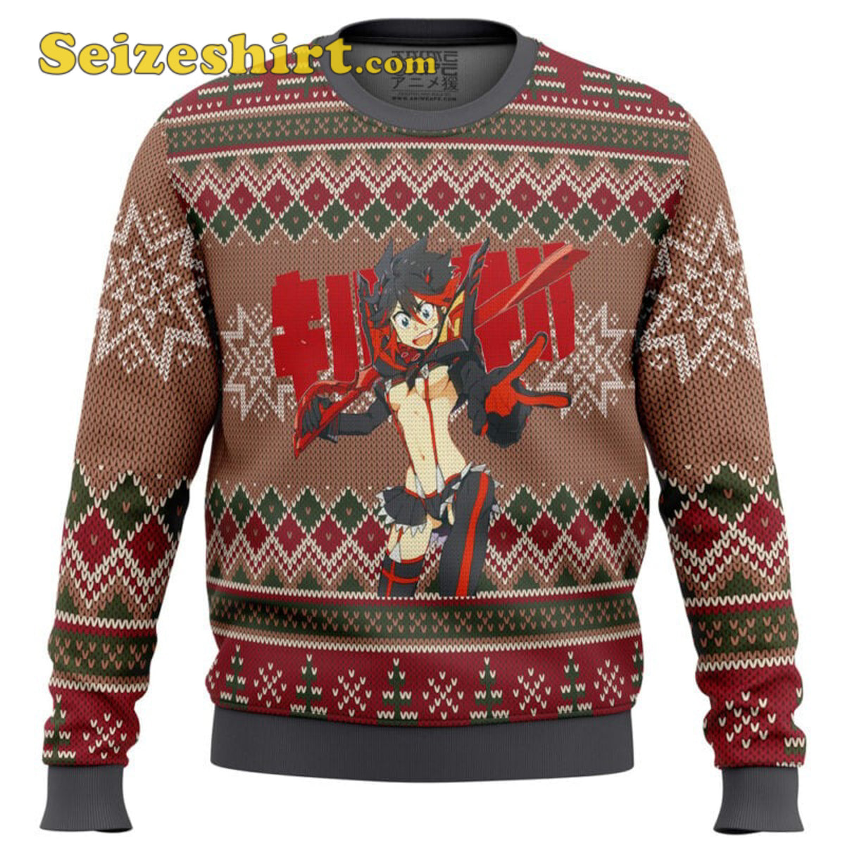 Kill La Kill Boys Christmas Sweater - Holiday Gift product image