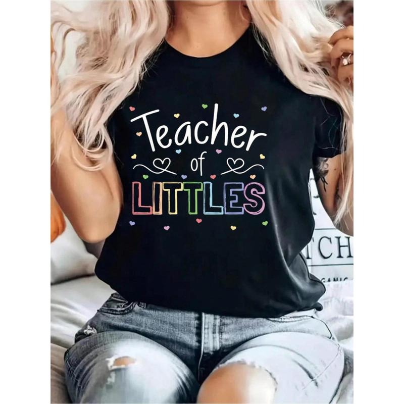 Kindergarten Print Solid Casual Short Sleeve Top - Adult & Kids T-Shirts, Sweatshirts & Hoodies apparel design preview 1