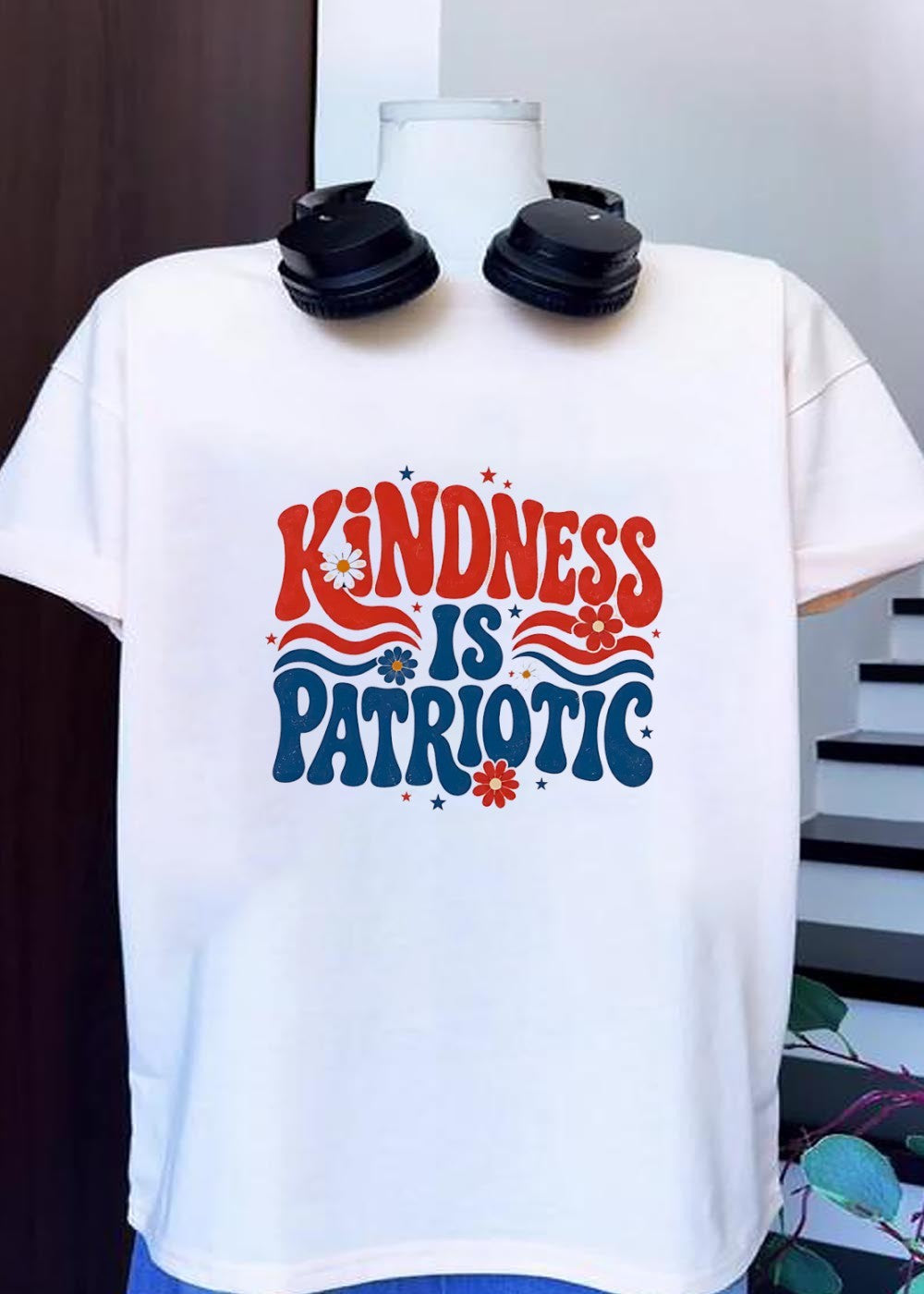 Kindness is Patriotic - Adult & Kids T-Shirts, Sweatshirts & Hoodies apparel design preview 1