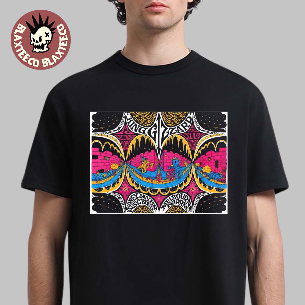 King Gizzard And The Lizard Wizard Naarm Melbourne - Adult & Kids T-Shirts, Sweatshirts & Hoodies apparel design preview 1