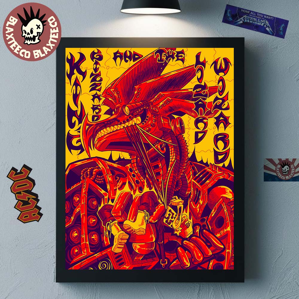 King Gizzard And The Lizard Wizard Sidney Meyer Music - Adult & Kids T-Shirts, Sweatshirts & Hoodies apparel design preview 1