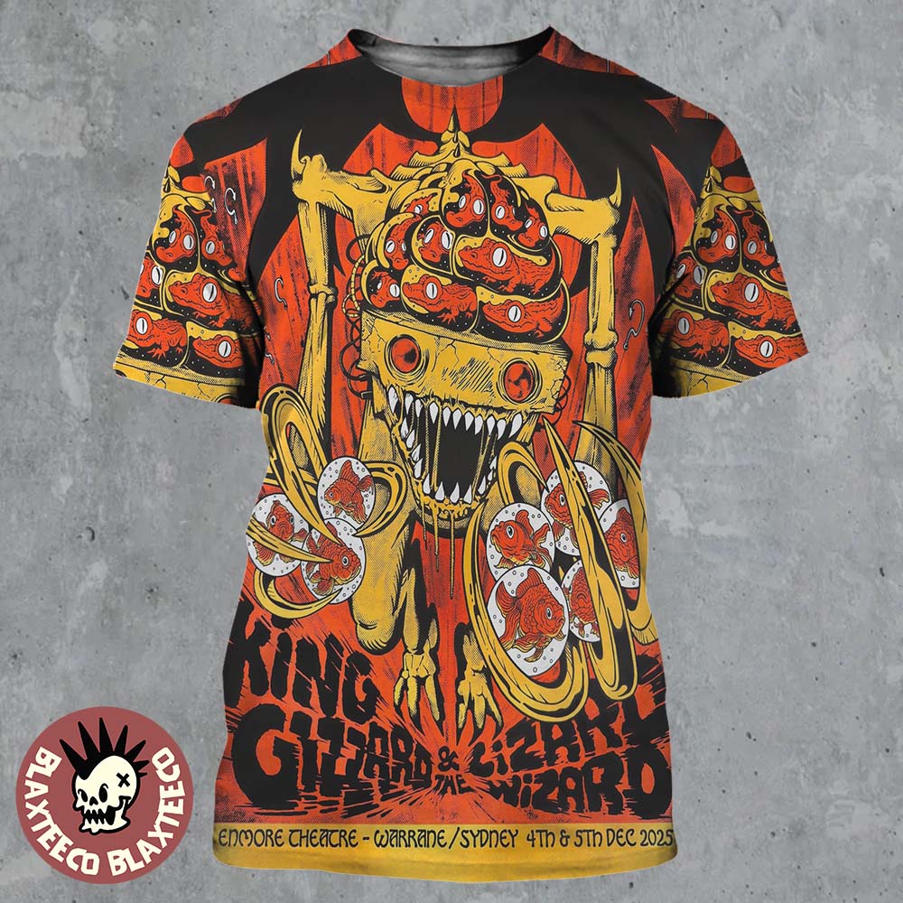 King Gizzard And The Lizard Wizard Warrane Sydney - Adult & Kids T-Shirts, Sweatshirts & Hoodies apparel design preview 1